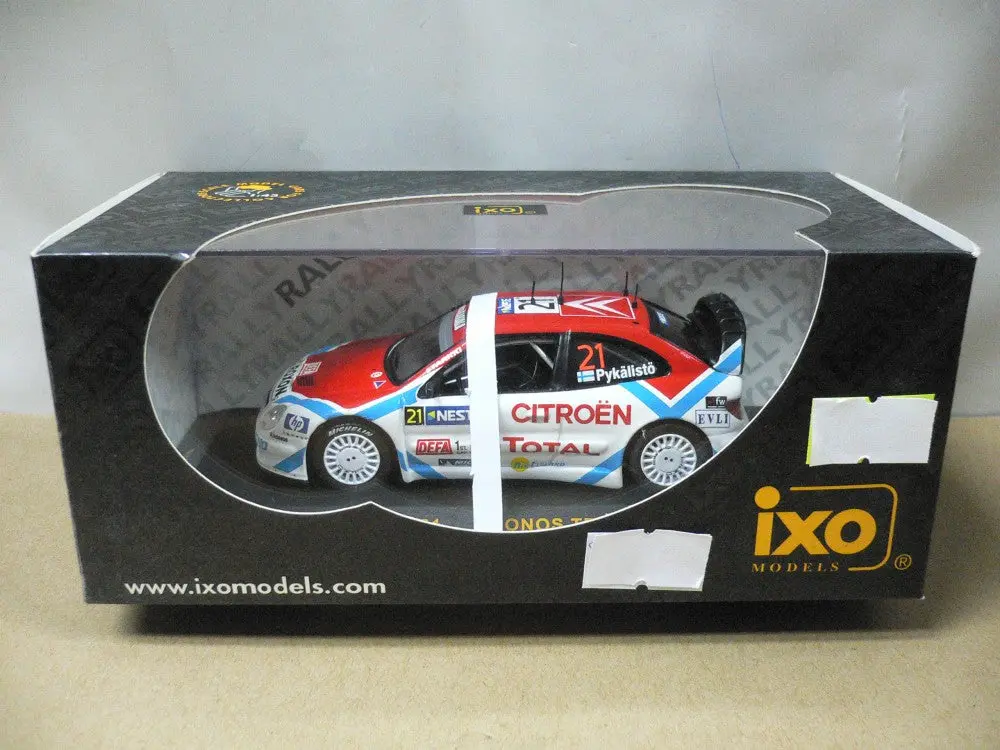 Ixo 1/43 Citroen Xsara Wrc Kronos Team Finland Rally 2004 J.Pykalisto M.Ovaskeinen #21 (Ram165) (30753) (C703-71J-120) 1