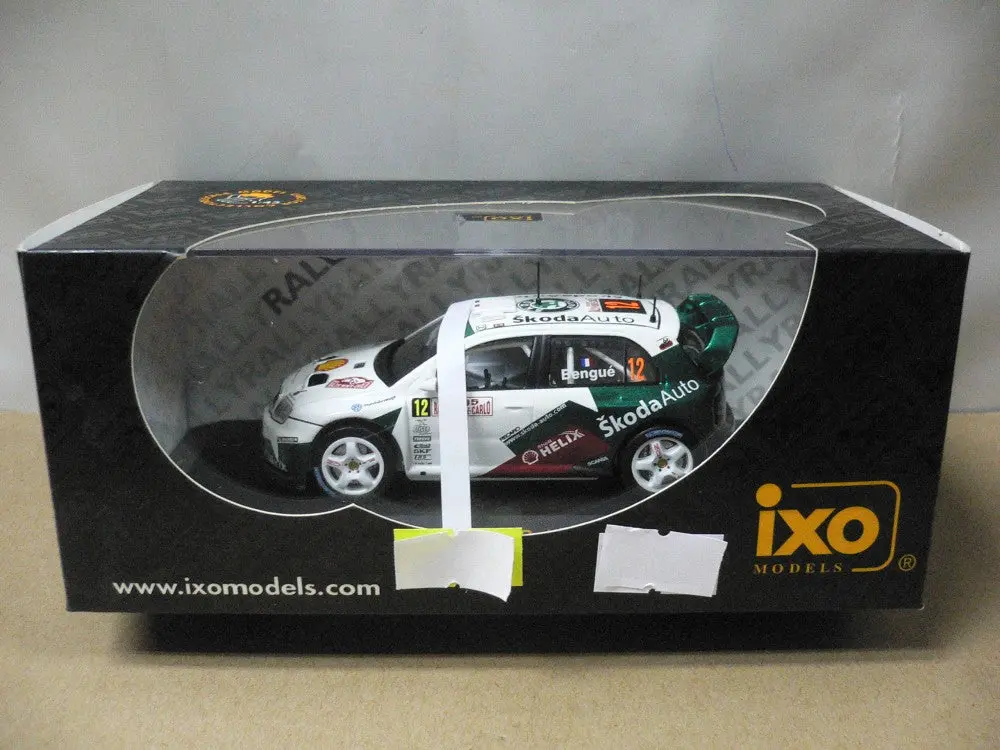 Ixo 1/43 Skoda Fabia Wrc Rally Monte Carlo 2005 A.Bengue C.Escudero #12 (Ram172) (30772) (C703-71K-120) 1
