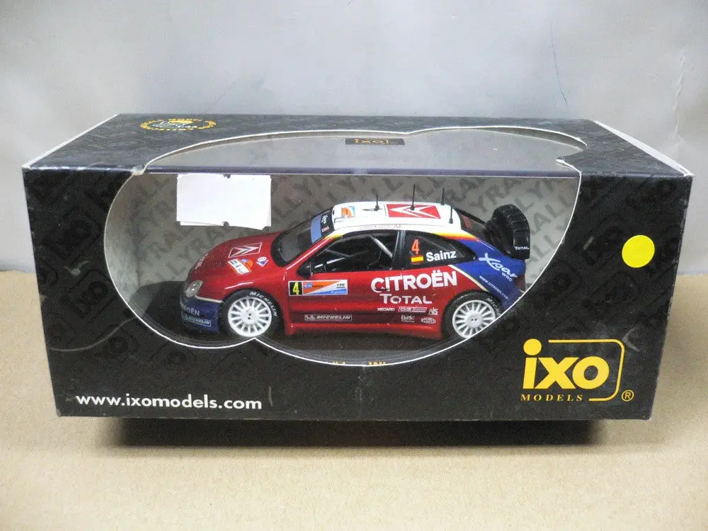 Ixo 1/43 Citroen Xsara Wrc Winner Argentina 2004 C.Sainz M.Marti #4 (Ram154) (30623) (C703-508-146) 1