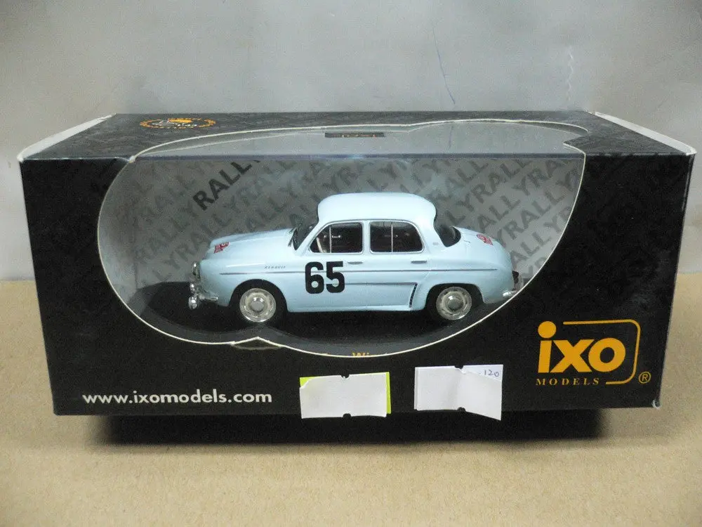 Ixo 1/43 Renault Dauphine Winner Rally Monte Carlo 1958 G.Monraisse J.Feret #65 (Rac103) (30741) (C703-71E-120) 1