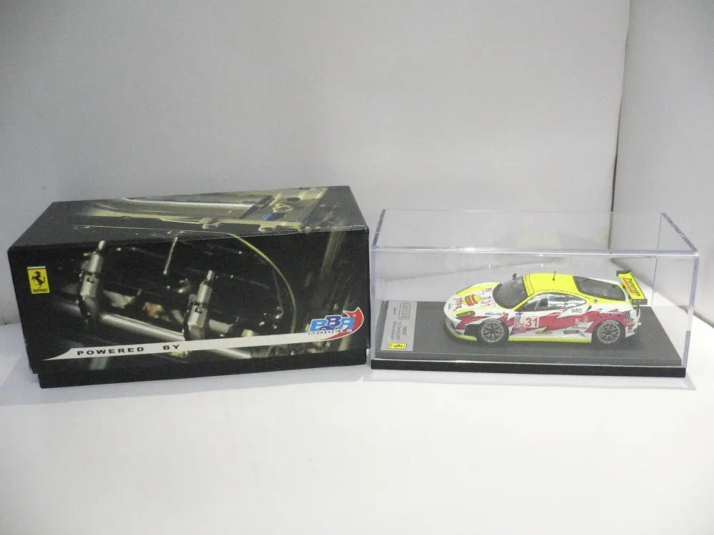 Bbr 1/43 Ferrari F430 Gt 12H. Sebring 2007 Ptersen Motorsports Gasoline #31 (Gas10080) (Pak) 1