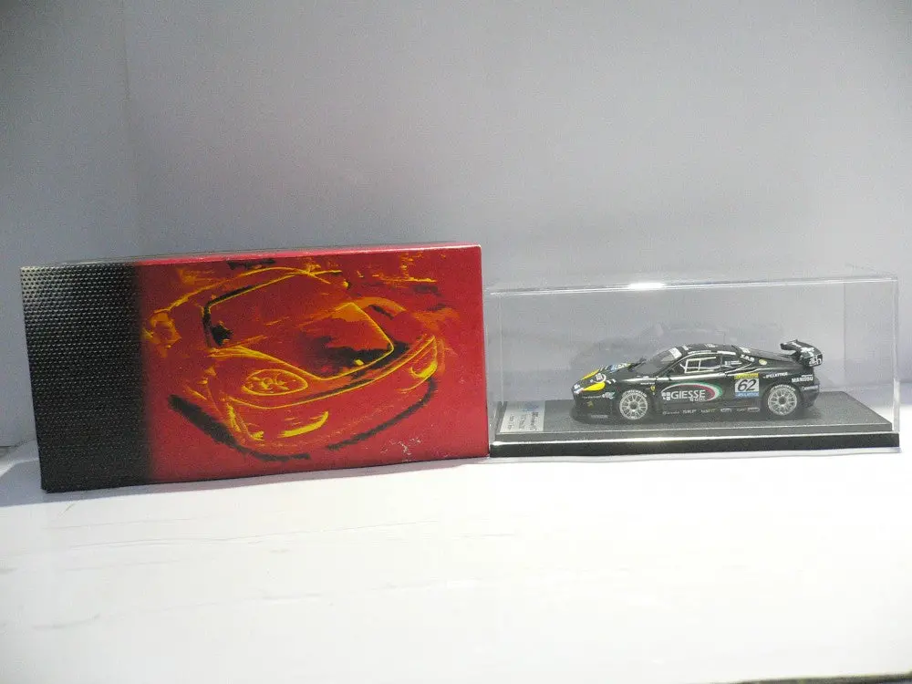 Bbr 1/43 Ferrari F360 Modena N/Gt Fia Gt Monza 2001 #62 (Bg221) (02221) (Pak) 1