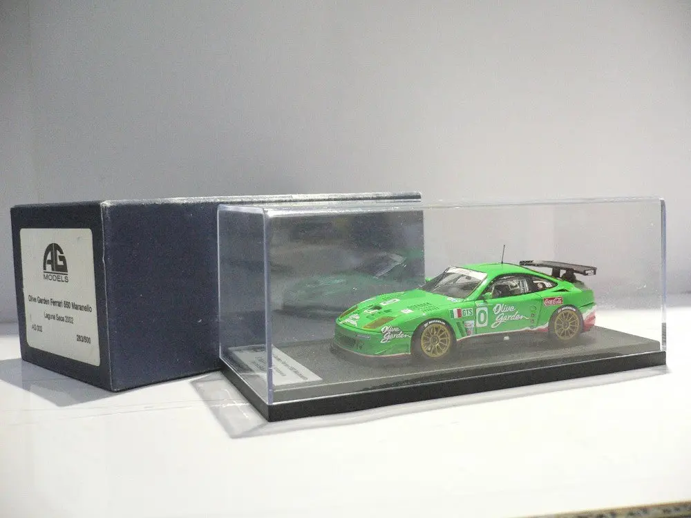 Ag Models 1/43 Olive Garden Ferrari 550 Maranello Laguna Seca 2002 #0 (Ag002) 1