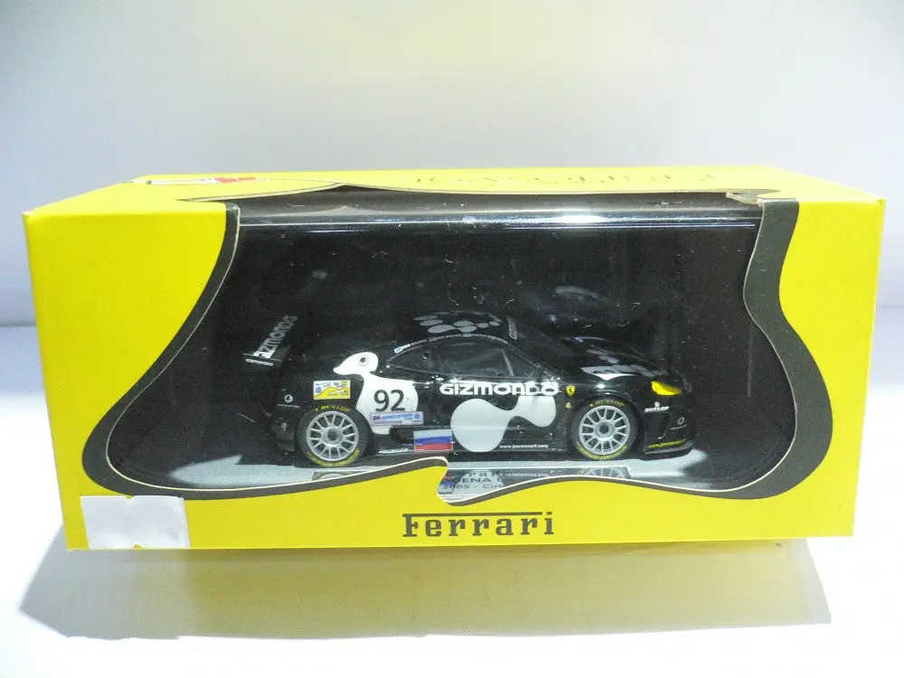 Bbr 1/43 Ferrari 360 Modena Lm Gt2 24H Le Mans 2005 Cirtek Motorsport Gasoline #92 (Gas10012) (Pak) 1
