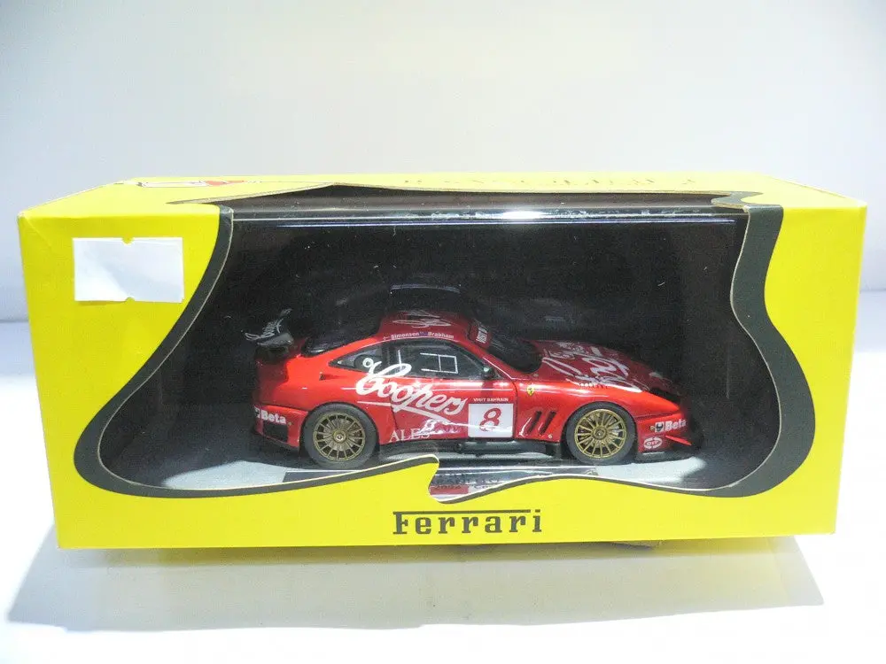 Bbr 1/43 Ferrari 550 Maranello Bahrain Gt Festival 2004 &Quot;Coopers Racing&Quot; Gasoline #8 (Gas10004) (Pak) 1