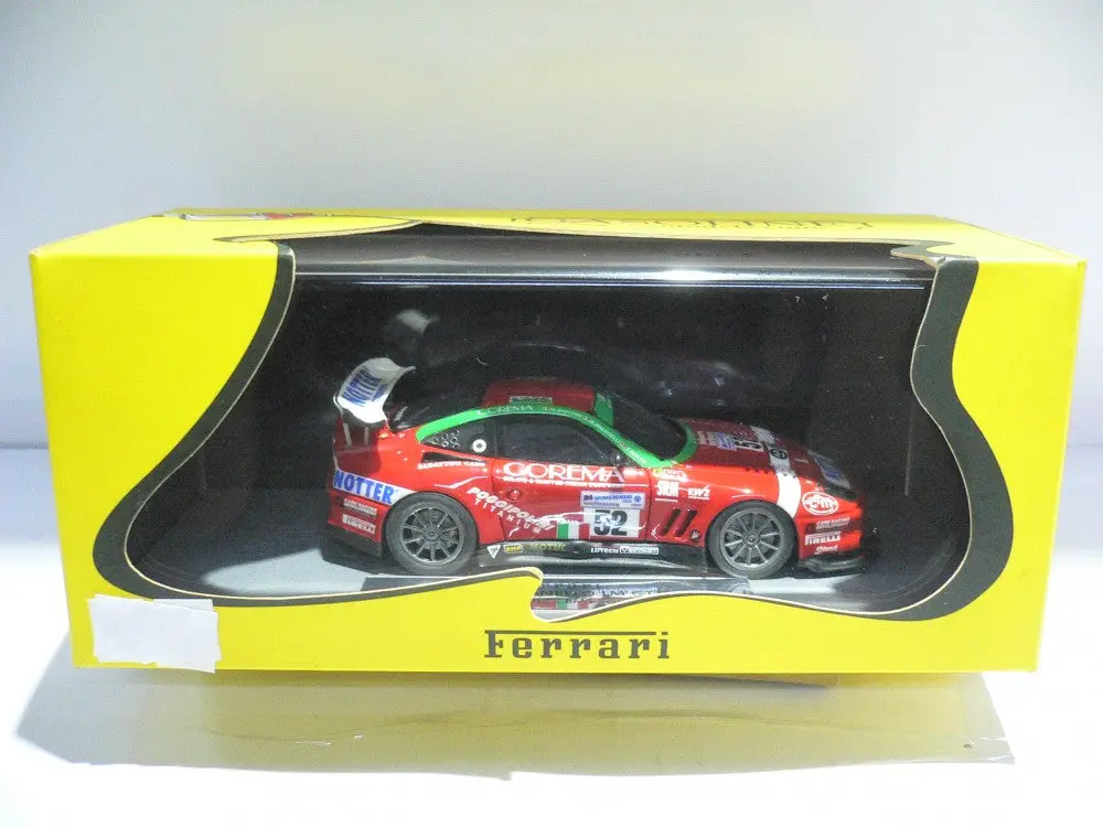 Bbr 1/43 Ferrari 550 Maranello Lm Gt1 24H Le Mans 2005 &Quot;Bms Scuderia Italia&Quot; Gasoline #52 (Gas10010) (Pak) 1