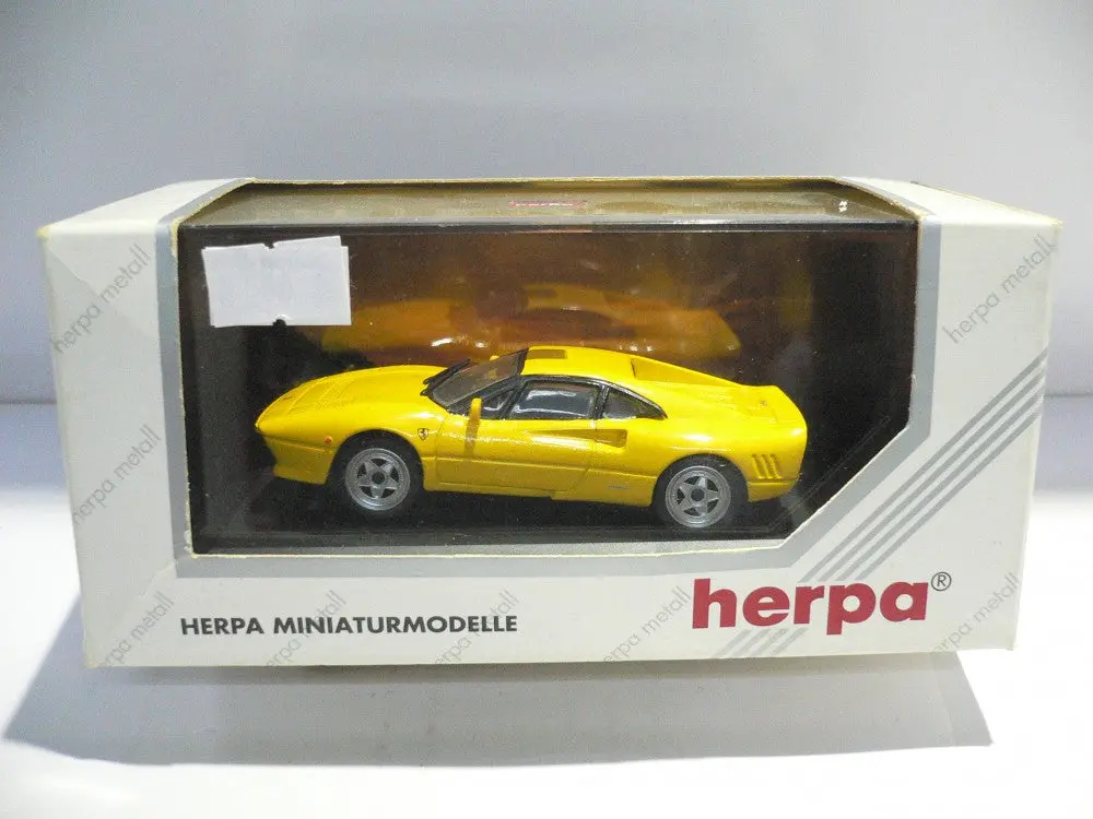 Herpa 1/43 Ferrari 288 Gto Yellow (070171) (Wkg) 1