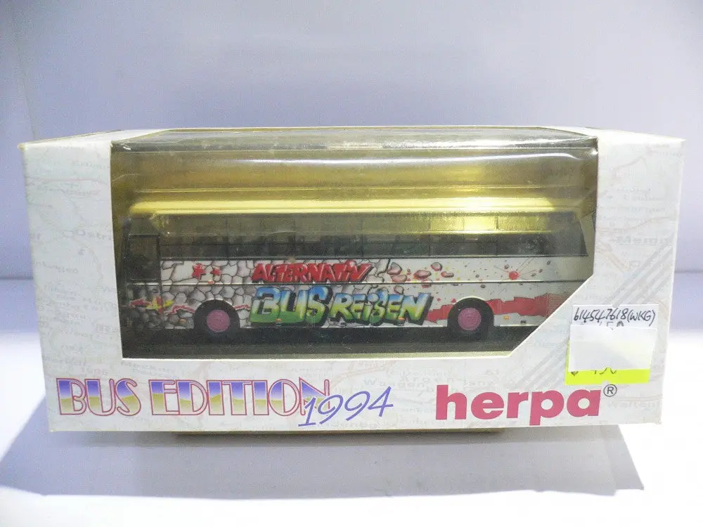 Herpa 1/87 Setra S215 Hd 2A Abr Bus Edition 1994 (174688) (Wkg) 1