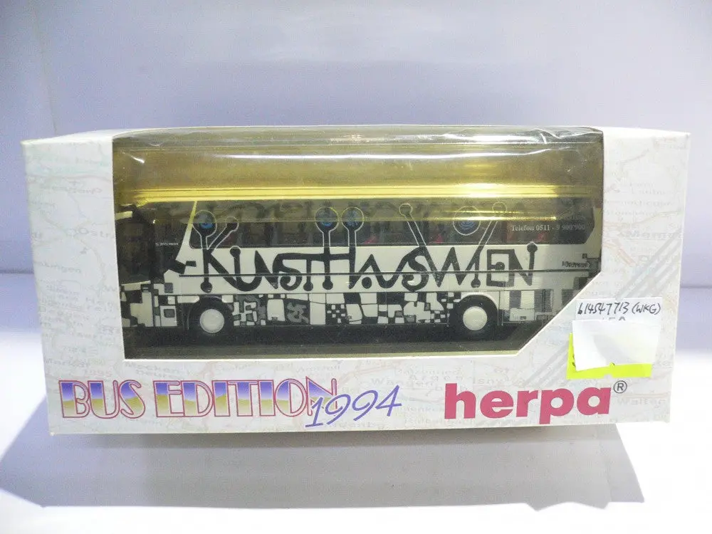 Herpa 1/87 Setra S215 Hd 2A Abr Bus Edition 1994 (174725) (Wkg) 1