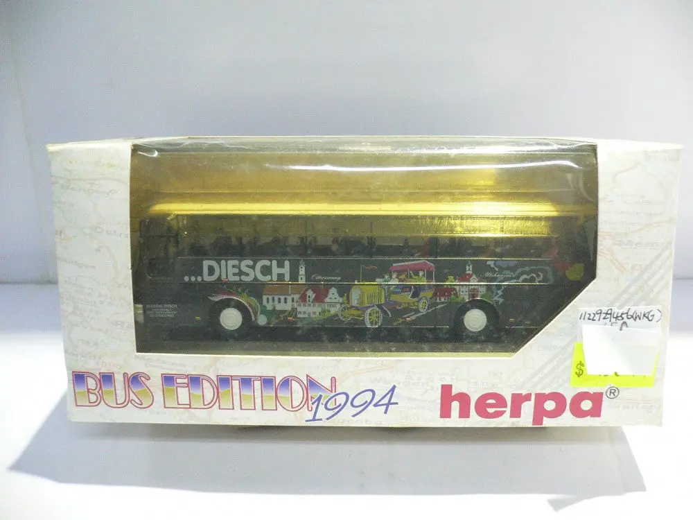 Herpa 1/87 Setra S215 Hd 2A Diesch Bus Edition 1994 (174664) (Wkg) 1