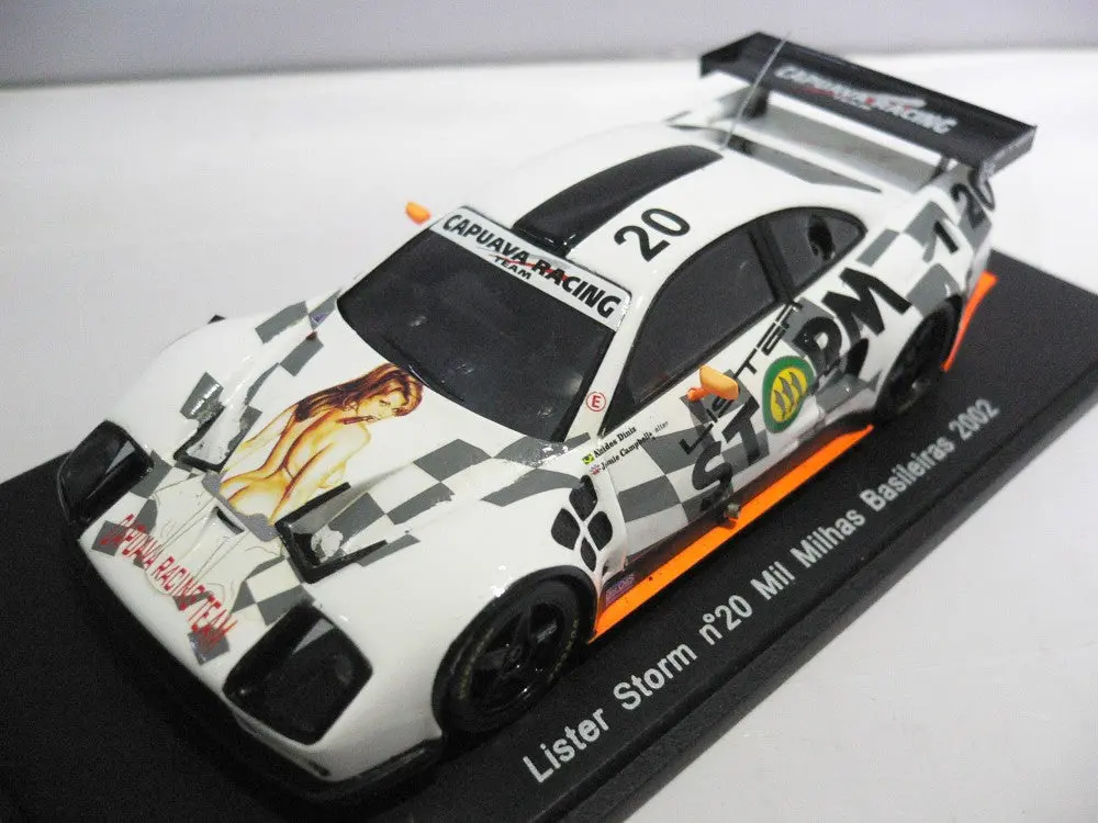 Spark 1/43 Lister Storm Mil Milhas Basileiras 2002 #20 (90638) (Piu190) 2