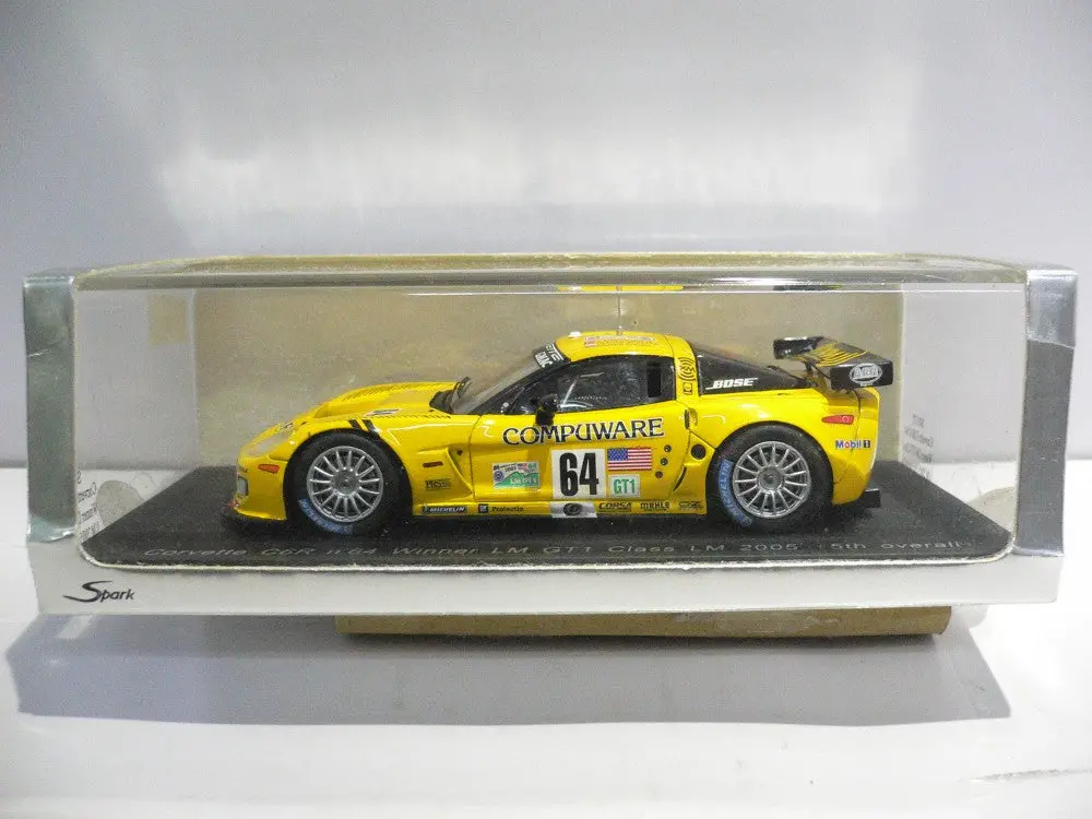 Spark 1/43 Corvette C6r Winner Lm Gt1 Class Lm 2005 #64 (90172) 1