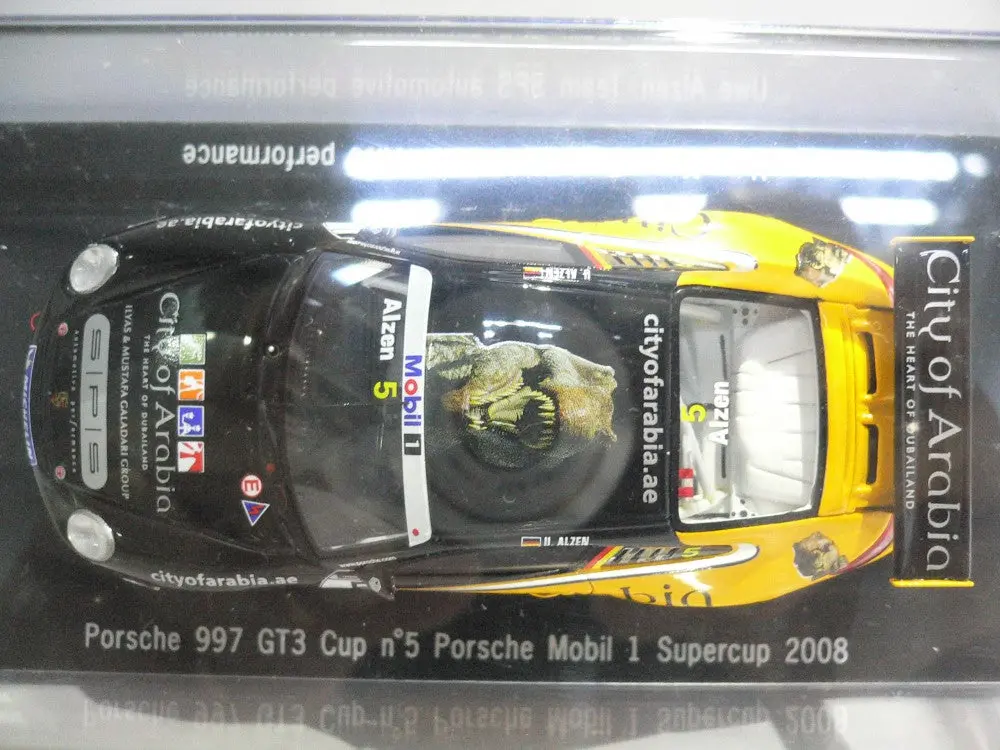 Spark 1/43 Porsche 997 Gt3 Cup Porsche Mobil 1 Supercup 2008 #5 2