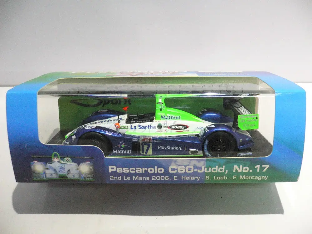 Spark 1/43 Pescarolo C60-Judd 2Nd Lm 2006 #17 (Buy) 1