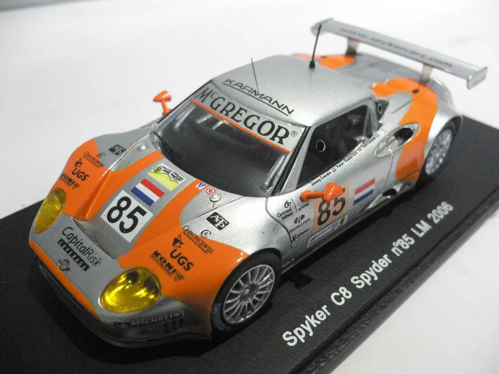 Spark 1/43 Spyker C8 Spyder Lm 2006 #85 (90319) (Piu106) 2