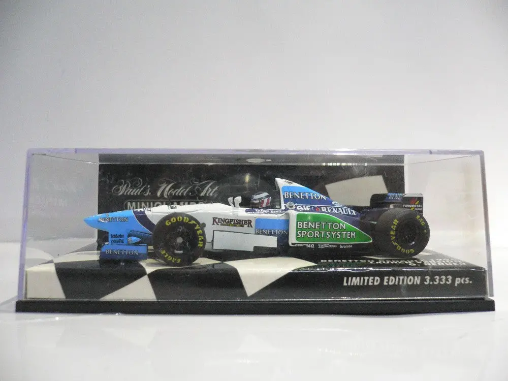 Minichamps 1/43 Benetton Renault 1996 Launch Version G.Berger #4 (430 960094) (01572) (Buy) 1