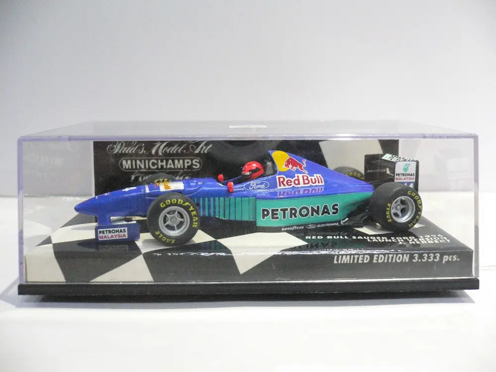 Minichamps 1/43 Red Bull Sauber Ford Launch Version 1996 J.Herbert #14 (430 960084) (01569) (Buy) 1
