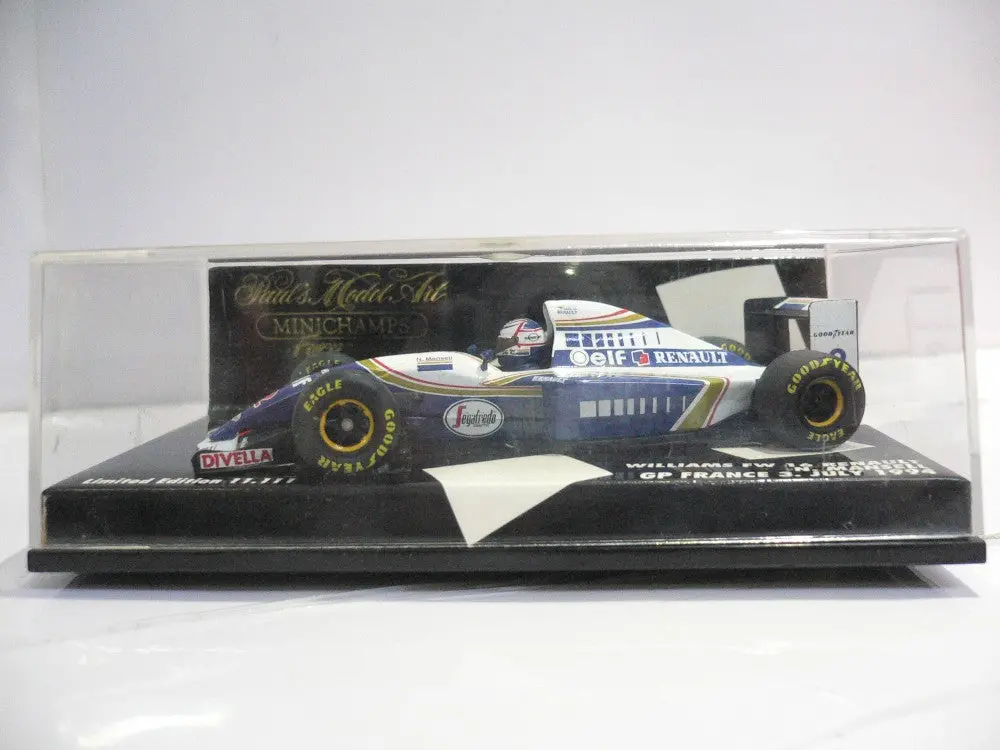 Minichamps 1/43 Williams Fw 16 Renault N.Mansell Gp France 3 July 1994 #2 (430 940102) (01033) (Wkg) 1