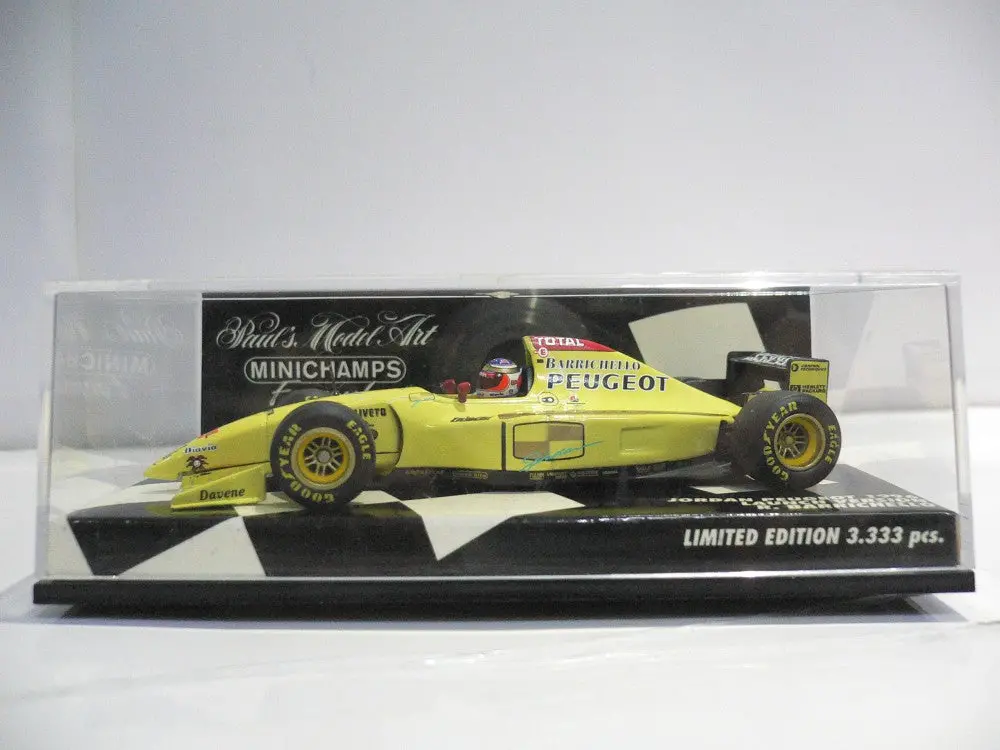 Minichamps 1/43 Jordan Peugeot 1996 Launch Version R.Barrichello #11 (430 960081) (01567) 1