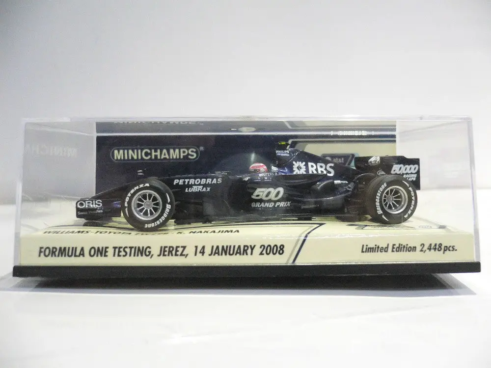 Minichamps 1/43 Williams Toyota Fw29b K.Nakajima #30 (400 080108) (08459) 1