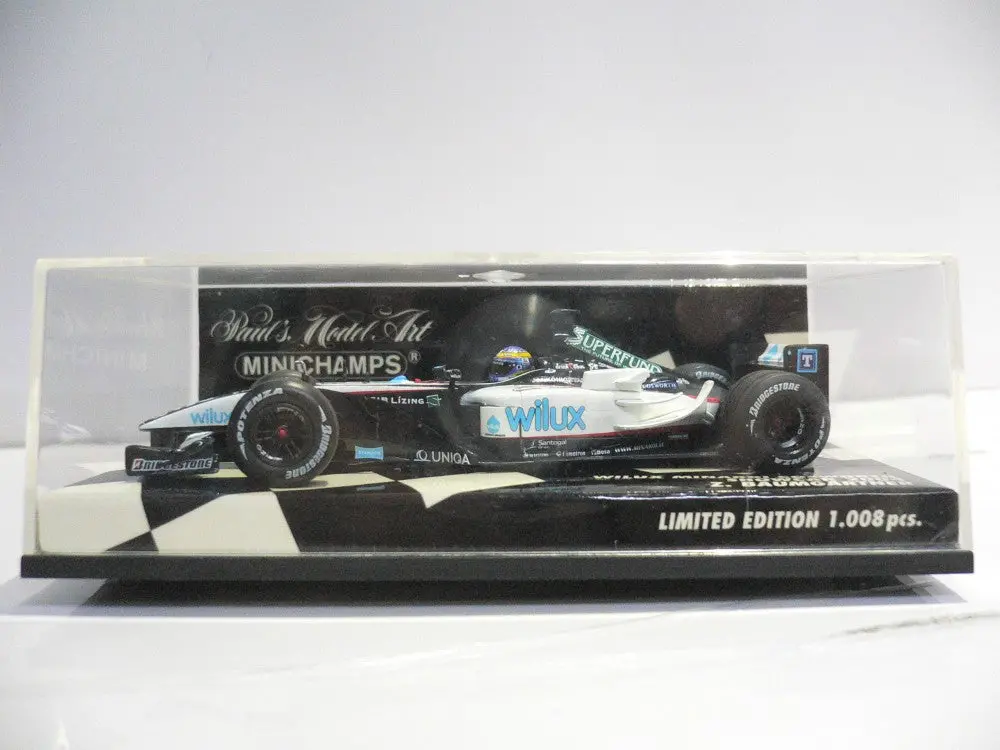 Minichamps 1/43 Wilux Minardi Cosworth Showcar Z.Baumgartner 2004 (400 040071) (05692) 1