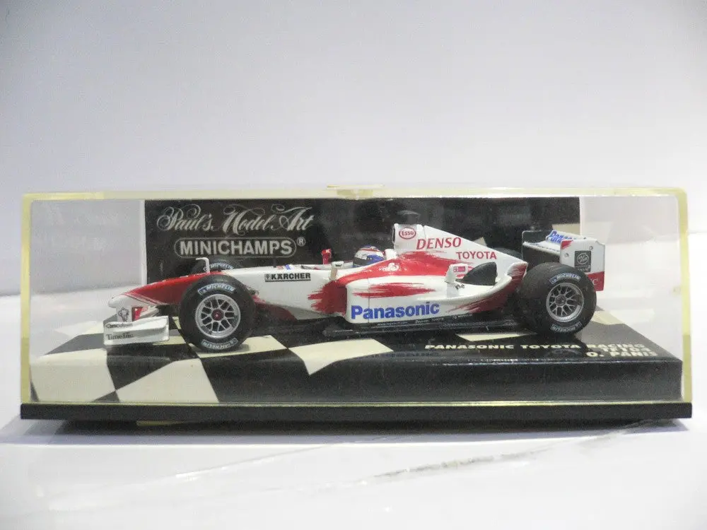 Minichamps 1/43 Panasonic Toyota Racing Tf104 O.Panis #17 (400 040017) (05730) (Pa0) 2