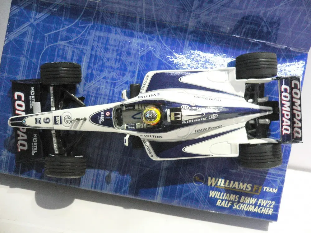 Minichamps 1/43 Williams Bmw Fw22 Ralf Schumacher #9 (430 000009) (03265) 2