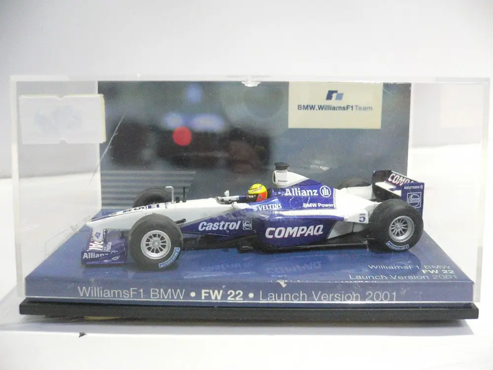 Minichamps 1/43 Williams F1 Bmw Fw22 Launch Version 2001 #5 1