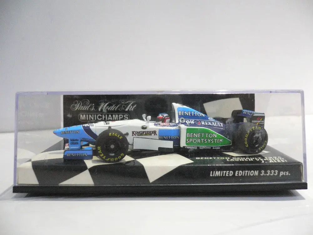 Minichamps 1/43 Benetton Renault 1996 Launch Version J.Alesi #3 (430 960093) (01571) (Buy) 1