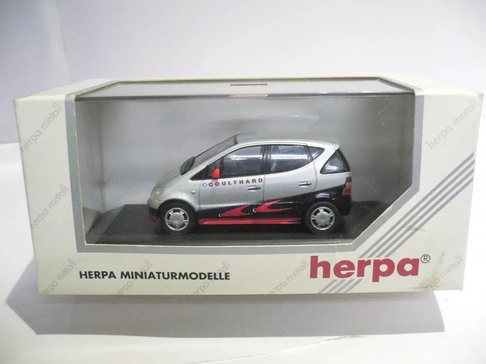 Herpa 1/43 Mercedes-Benz A-Klasse Coulthard #10 (187367) (Buy) 1