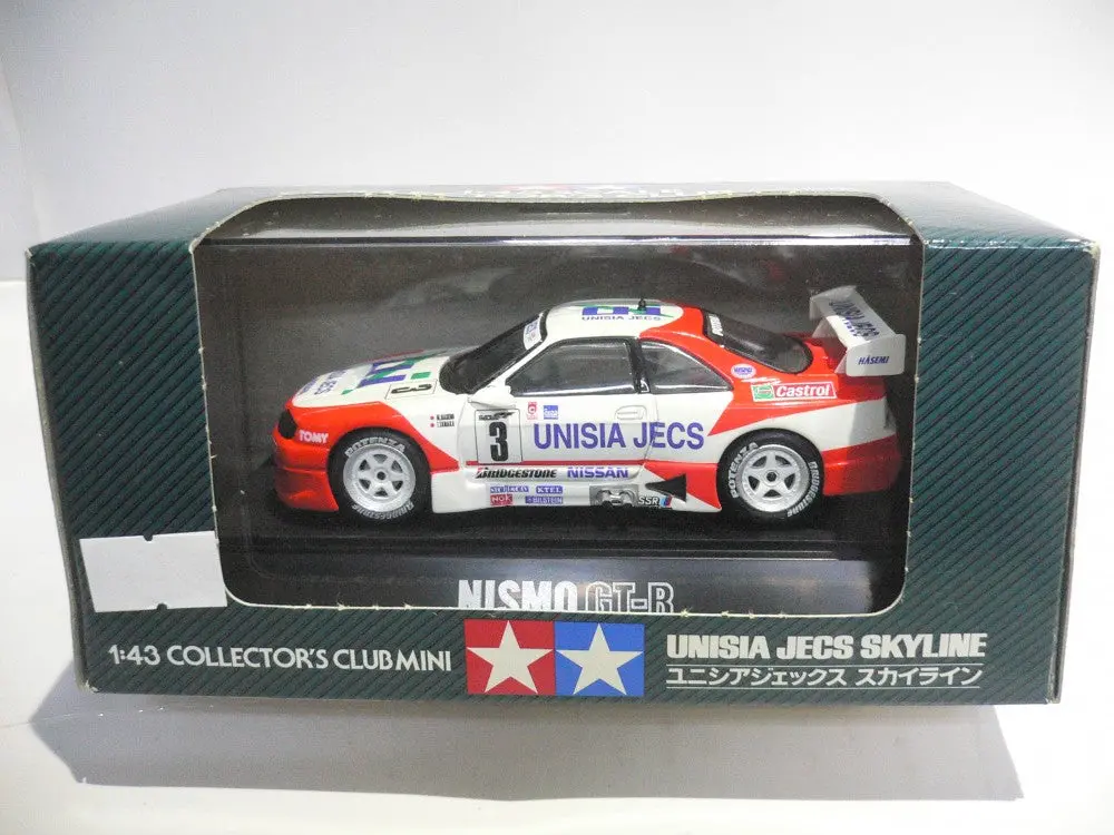 Tamiya 1/43 Nissan Nismo Unisia Jecs Skyline Gt-R #3 (23504) (Wkg) 1