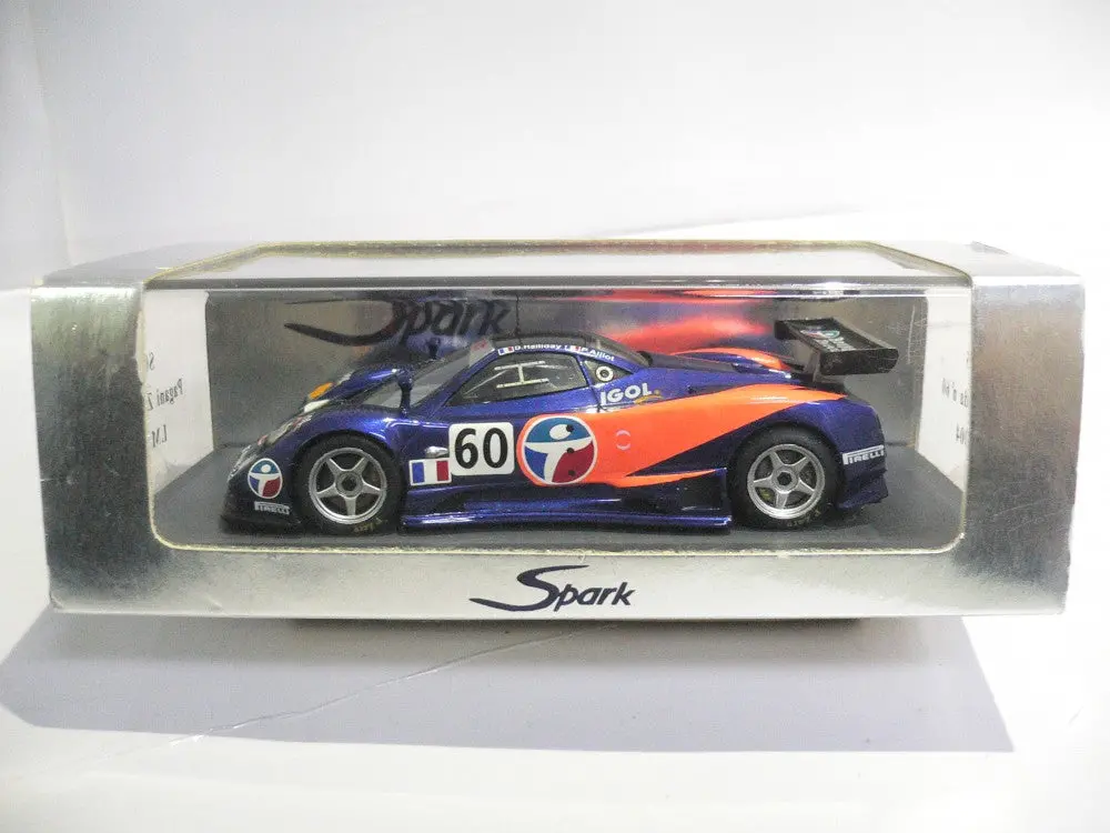 Spark 1/43 Pagani Zonda Le Mans 2004 #60 (90195) 1