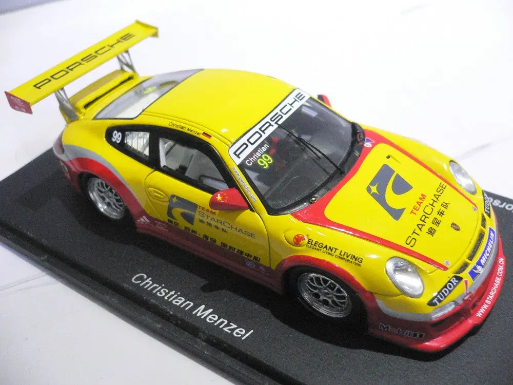 Spark 1/43 Porsche 911 Gt3 Cup Champion Carrera Cup Asia 2010 #99 Sa001 (78001) (Buy) 2