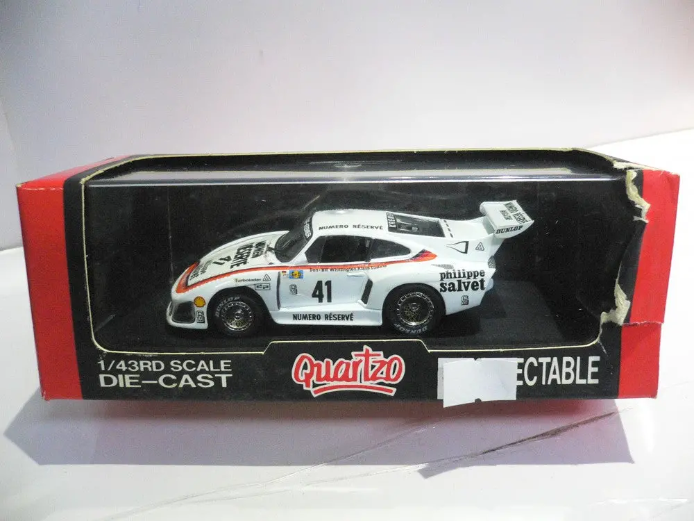 Quartzo 1/43 Porsche Kremer K3 &Quot;Numero Reserve&Quot; 1St Le Mans 1979 #41 (3001) (Wkg) 1