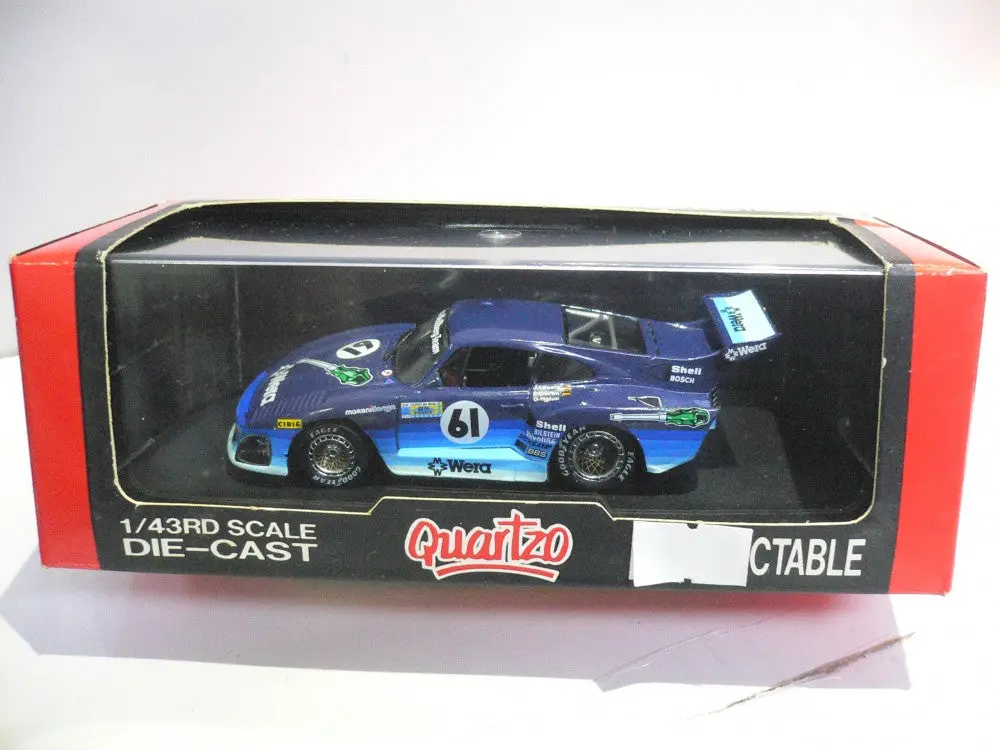 Quartzo 1/43 Porsche Kremer K3 &Quot;Wera&Quot; Le Mans 1981 #61 (3004) (Wkg) 1