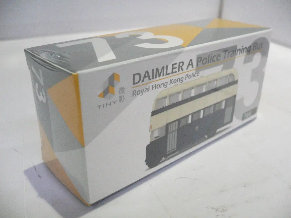 Toyeast Tiny City 73 Die-Cast Model Car Daimler A Police Traning Bus Royal Hong Kong Police Atc64178 11637 (C920-148) 2