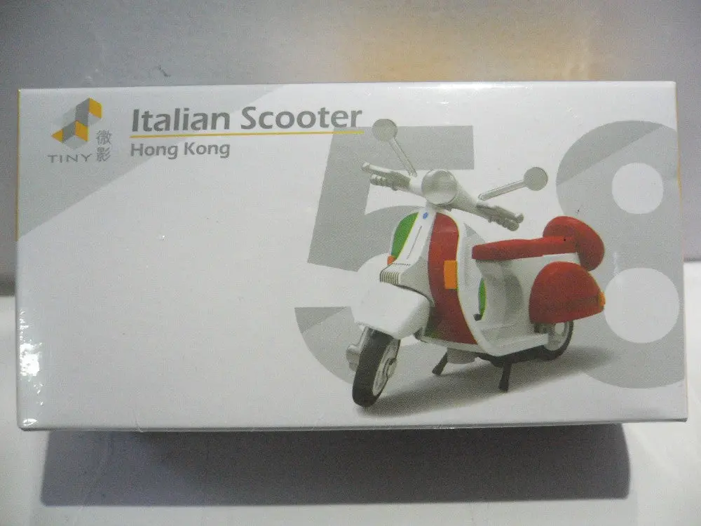 Toyeast Tiny City 58 Die-Cast Model Car Italian Scooter Atc64237 12434 (C920-39) 1