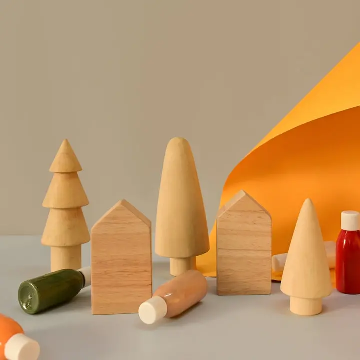 Kiddies Kingdom Wooden 𝙑𝙞𝙡𝙡𝙖𝙜𝙚 Diy Kit For Ages 3 And Up 1