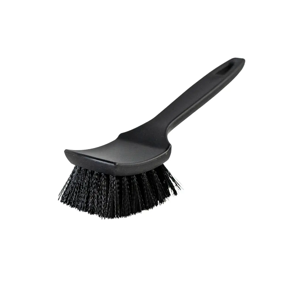 Black Bristle Tyre Brush 1