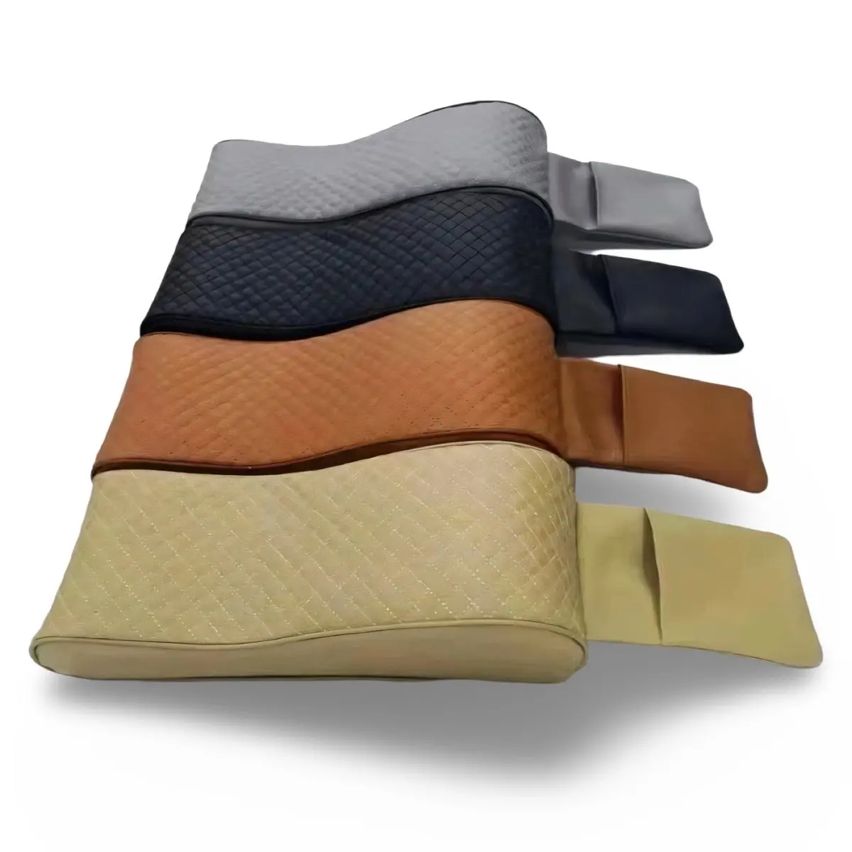 Pu Leather Armrest With Phone Holder 1