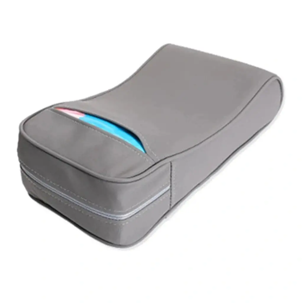 Pu Leather Armrest With Tissue Holder 1