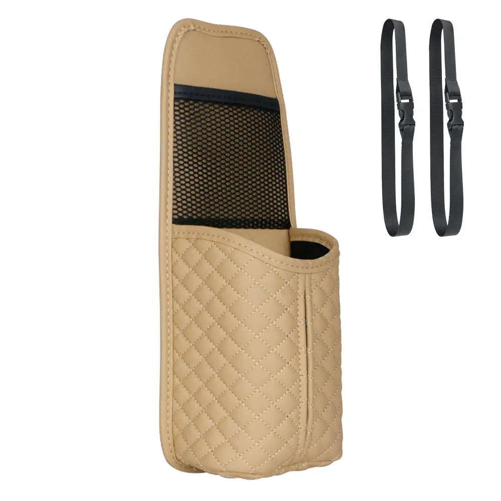 Pu Leather Car Seat Side Organiser 1