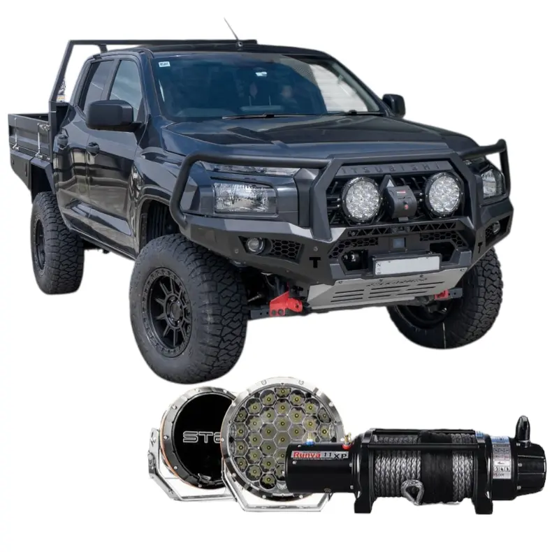 Mv Triton Protek Pack - Bullbar, Winch, Lights 1