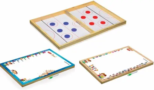 Simarr 2 In 1 String Hockey With White Board For Kids Ages 5 Years And Up 1