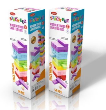 Simarr Stackeez Coloured Box For Kids Ages 5 Years And Up 1