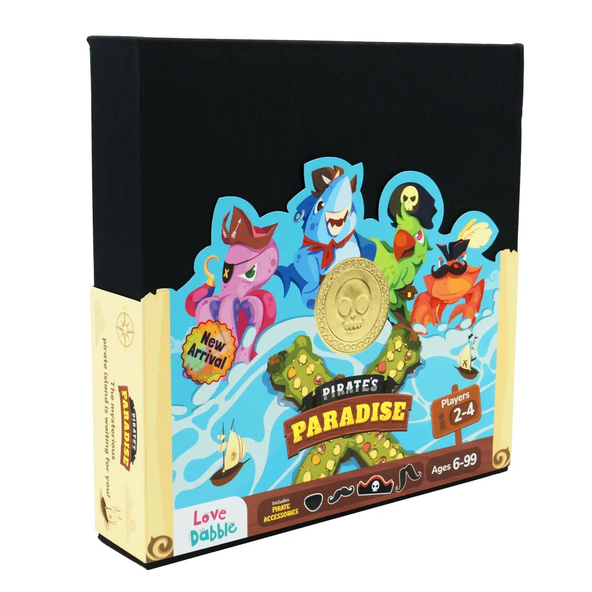 Love Dabble Pirate’S Paradise 2-4 Player Board Game For Ages 6 Years And Up 1