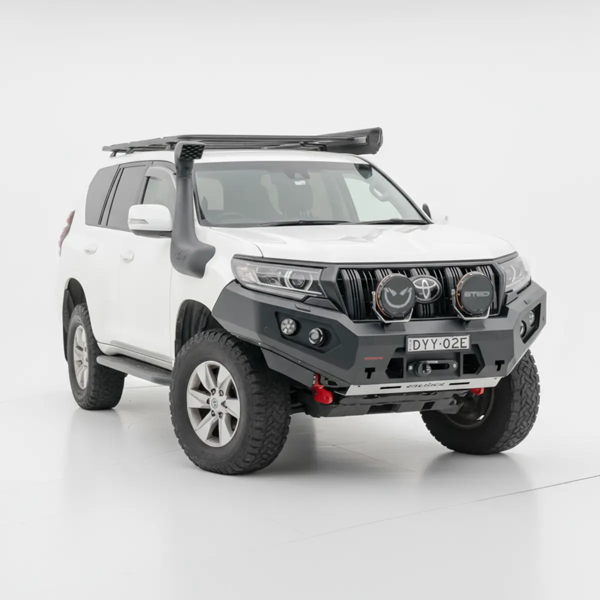 Prado 150 Gt Bumper Steel No Loop Bull Bar To Suit 11/2017+ 1