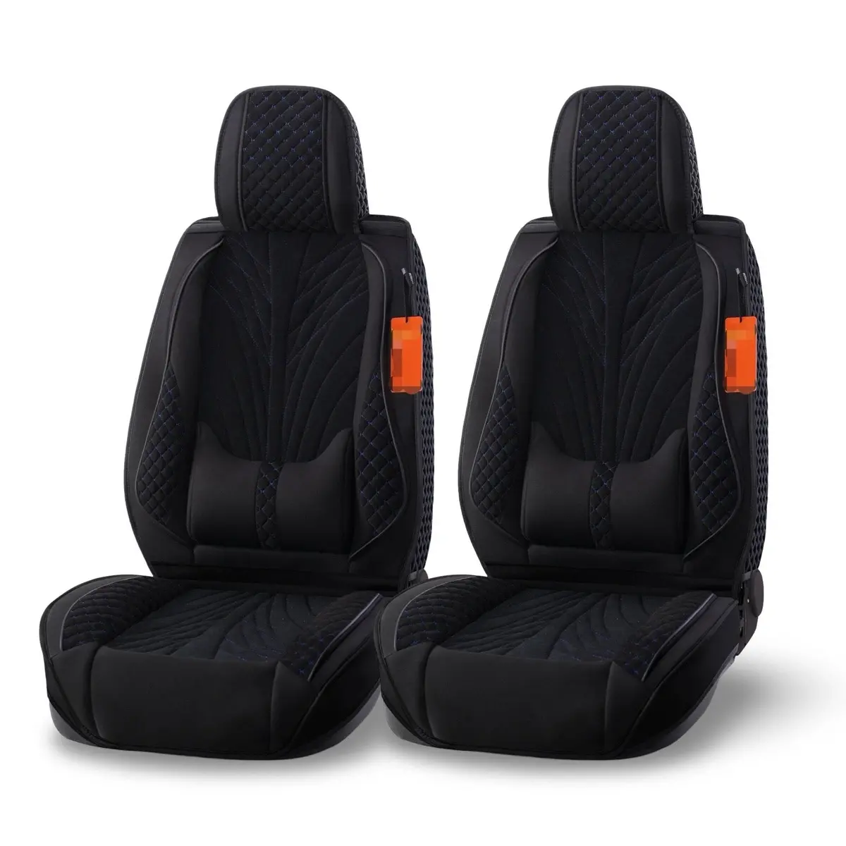 Premium Fabric Seat Cushions (2 Pcs) 1