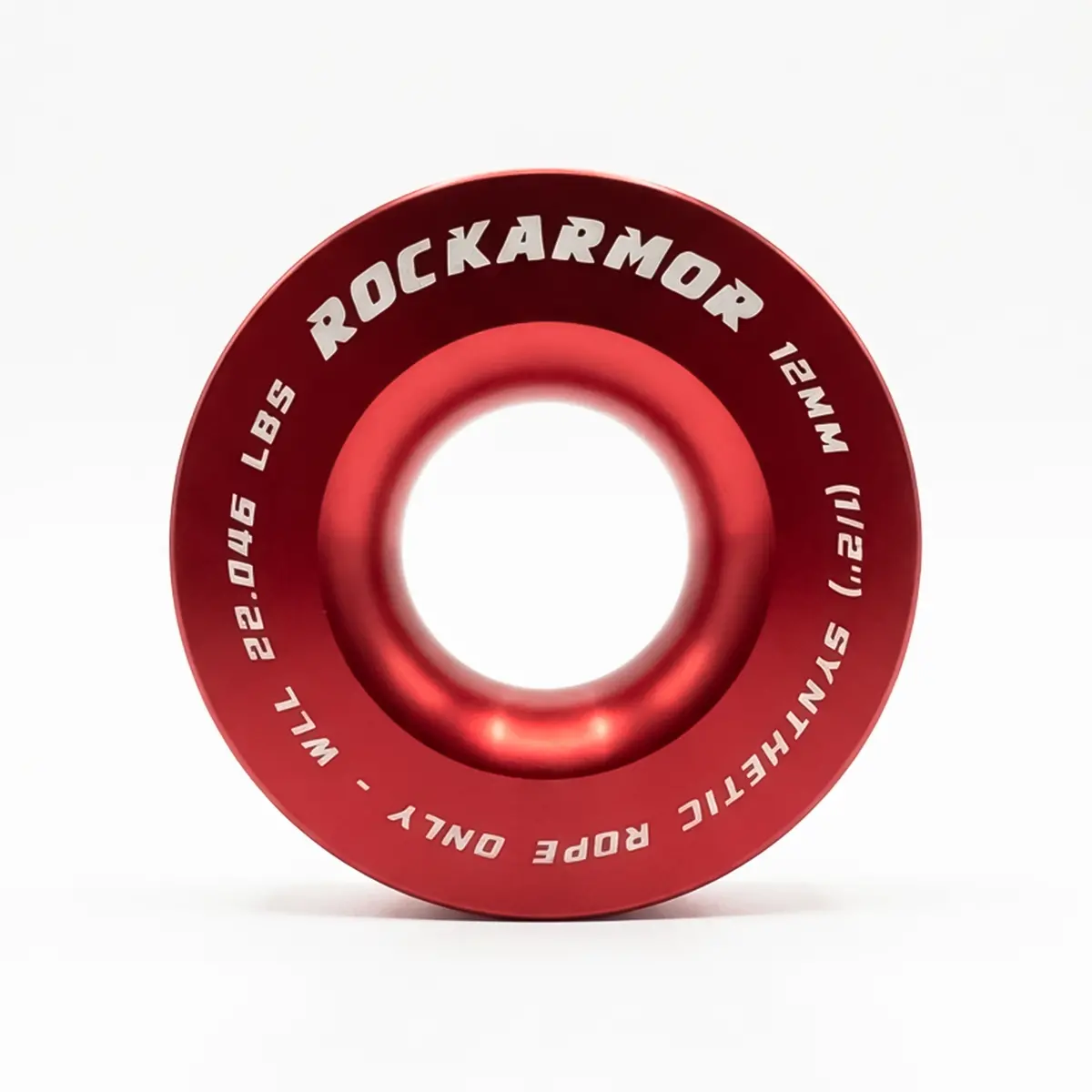 Rope Pulley 18,000Kg 100Mm | Winch Rope Soft Shackle | Red | Rockarmor 1