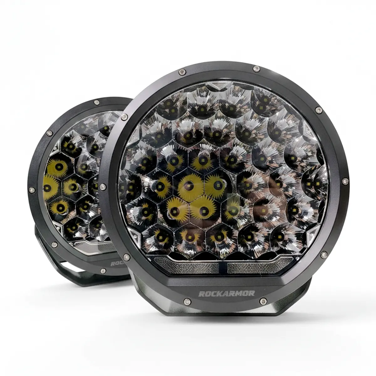 Phantom 9S Led Driving Lights | 9 Inch | 1 Lux 1400M | Rockarmor 4X4 1